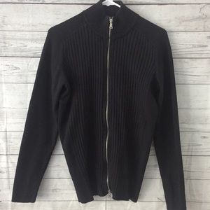 I.N.C. Men’s long sleeve full zip sweater M